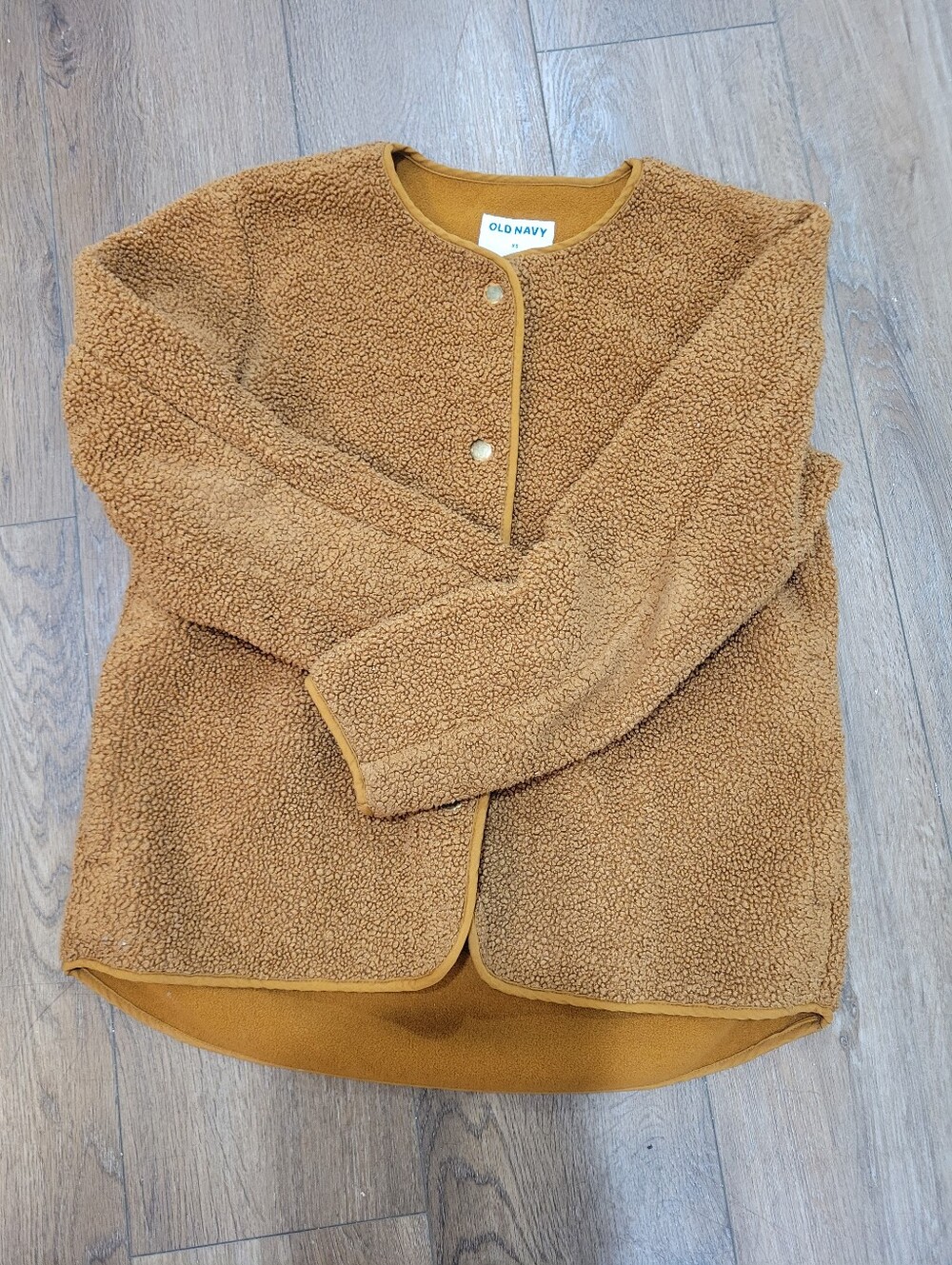 Old Navy Kids' Sherpa Jacket - Camel